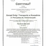 Certyfikat ISO 2022