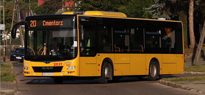 Autobus MZK linii nr 20